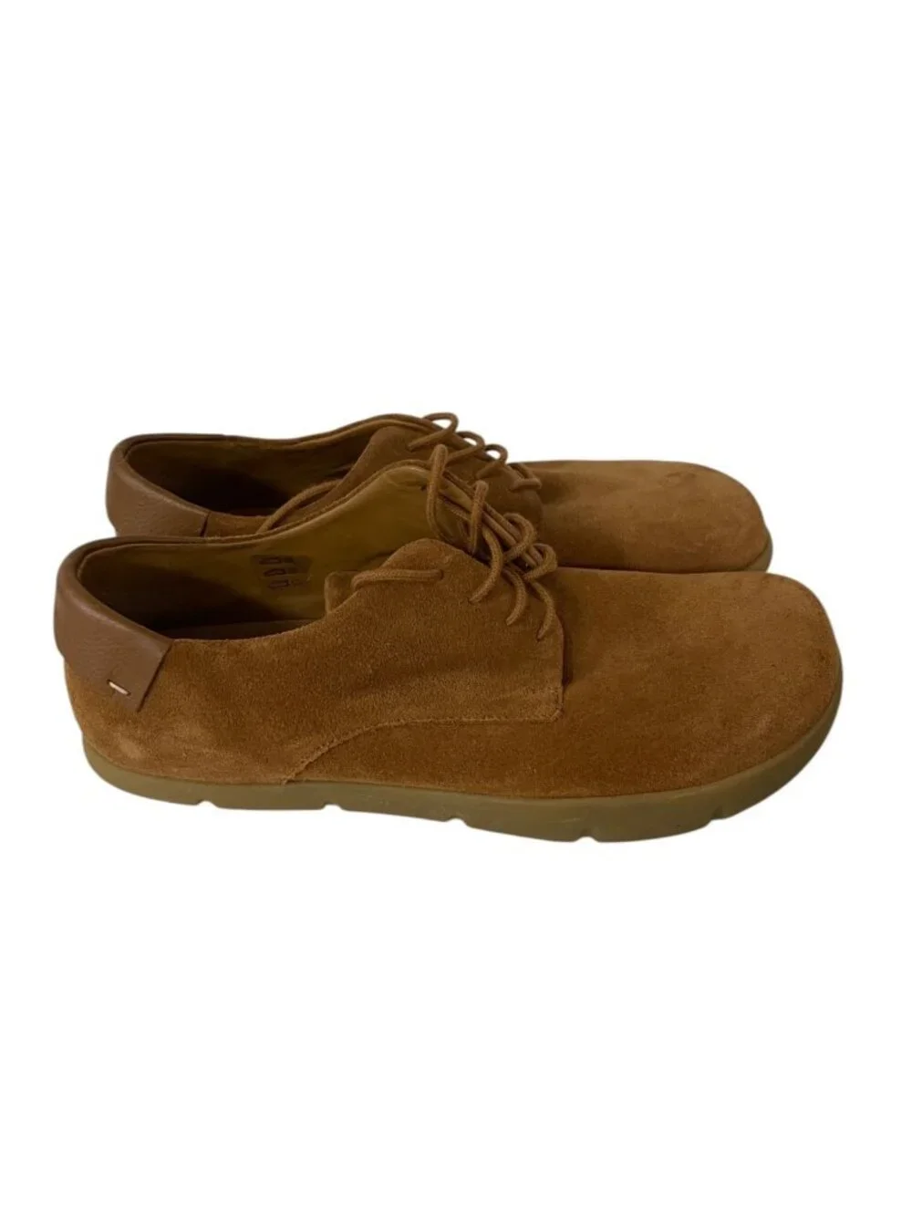 Kalso Earth Dawson Mens Oxford Shoe EU 44 US 11 Brown Suede Leather Lace Up NWOB
